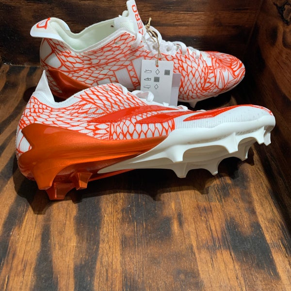 Adidas Adizero Electric Orange/White Football Cleats Men