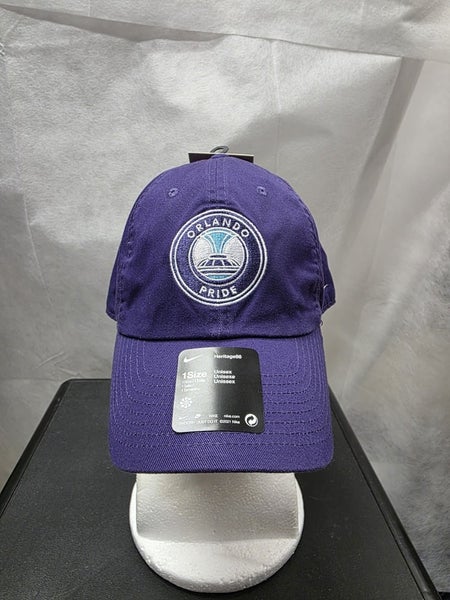 NWT Orlando Pride Nike Heritage86 Strapback Hat NWSL