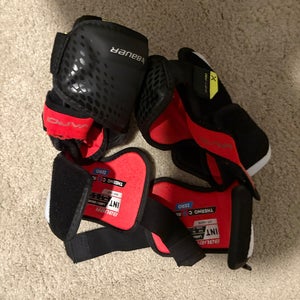 Intermediate Large Bauer Vapor Hyperlite Elbow Pads (Used)