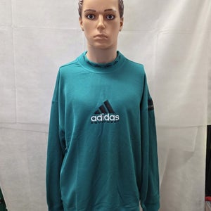 NWT Adidas Eqt Reflective Crewneck Sweatshirt Green L