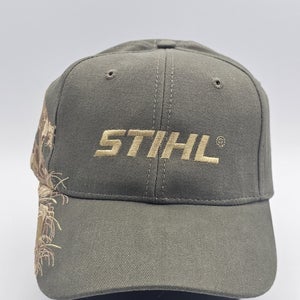 Vintage Stihl 2010 Cougar Hat Embordered  Wildlife Nature Promo Hat Strapback