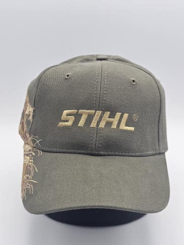 Vintage Stihl 2010 Cougar Hat Embordered  Wildlife Nature Promo Hat Strapback