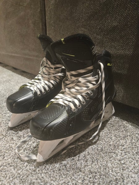 2024 Bauer Elite Hockey Goalie Skates Pro Stock 12 (Used)