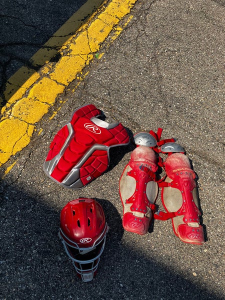 Youth Rawlings Velo 2.0 Catcher's Set (Used)
