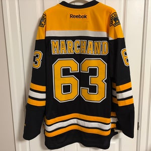 Authentic Reebok Boston Bruins Brad Marchand Vintage Jersey Size XXL 2XL