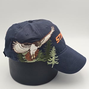 NEW Vintage 2009 Stihl Embroidered Owl Nature Promo Hat Cap Vtg Strapback