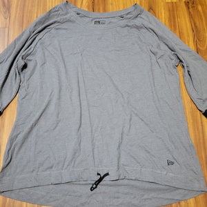 New Era Ladies Tri-Blend 3/4 Sleeve Shirt, Tag Size XL