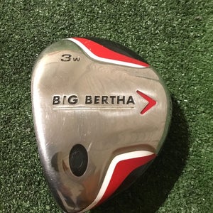 Callaway Left Handed 2007 Big Bertha 3 Wood Regular 70g Graphite Shaft LH (43)