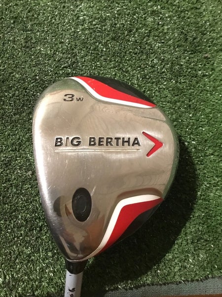 Callaway Left Handed 2007 Big Bertha 3 Wood Regular 70g Graphite Shaft LH (43)