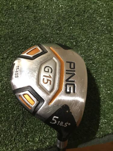 Ping G15 18.5* 5 Fairway Wood Regular TFC 149 Graphite Shaft (42)
