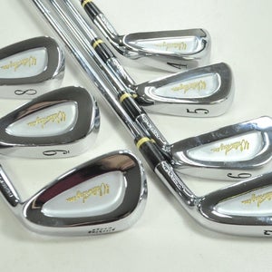 Walter Hagen Forged Cavity Back 4-PW Iron Set Stiff Flex Right Steel # 199417