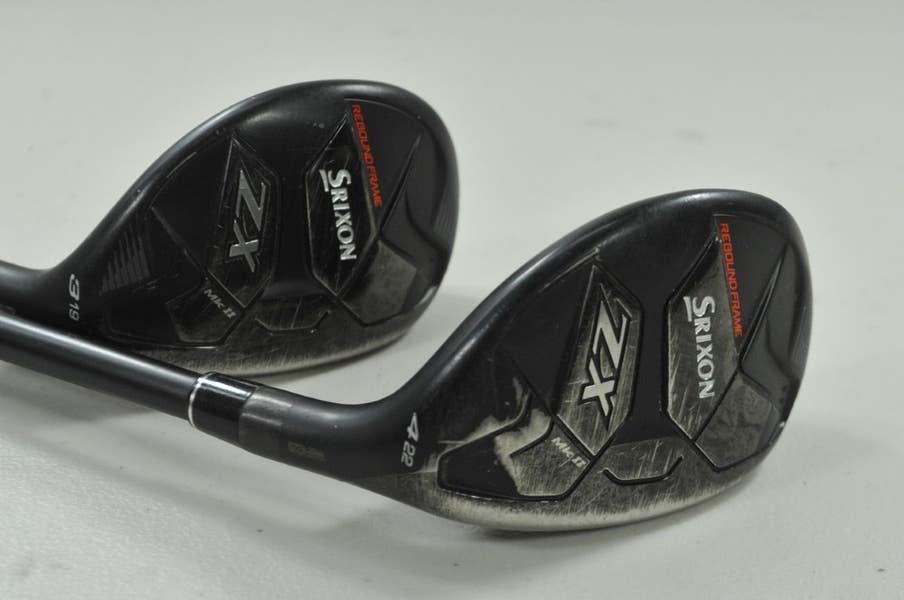 Srixon ZX 3-19* and 4-22* Hybrid Set Regular Flex Right Graphite