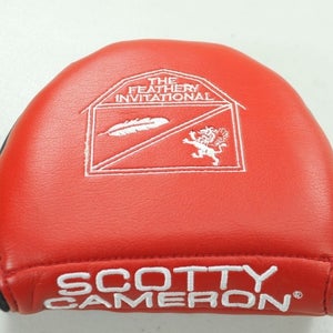 Titleist Scotty Cameron Feathery Invitational Mallet Putter Head Cover  # 191639