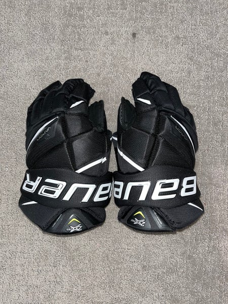 Black Bauer Vapor 2X Pro Gloves 13" (Used)