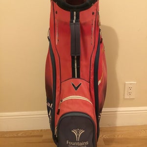 Callaway Chev Cart Golf Bag with 14-way Dividers (No Rain Cover)