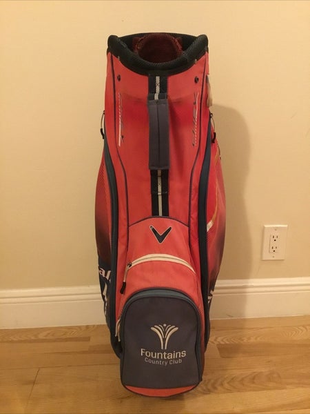 Callaway Chev Cart Golf Bag with 14-way Dividers (No Rain Cover)