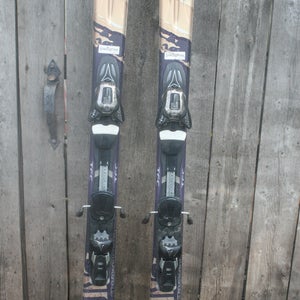 Unisex All Mountain 157 cm Atomic Nomad Smoke Skis With Atomic Adjustable Bindings