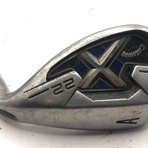 Callaway X-22 A Gap Wedge 75g Regular Flex Graphite Shaft Mens RH *Good*