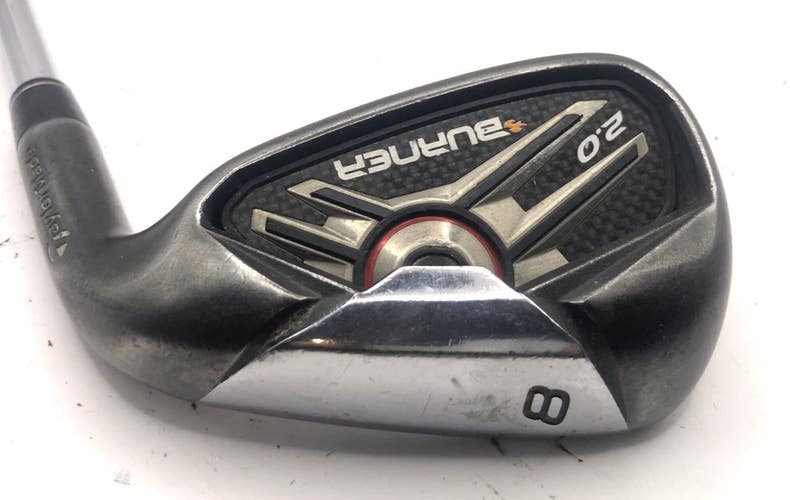 TaylorMade Burner 2.0 8 Iron Black Model Steel 85g Regular Flex *Very Good*