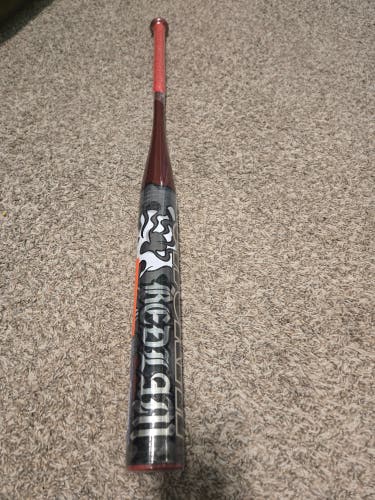27oz 2025 Red Worth Bedlam USSSA Slowpitch Softball Bat