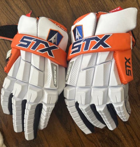 STX Surgeon RZR2 Lacrosse Gloves Large (Used)
