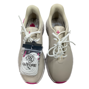 Used G FORCE MG4+2 Womens Golf Shoes Graphite And Pink Senior 7.5 11613-S000168859