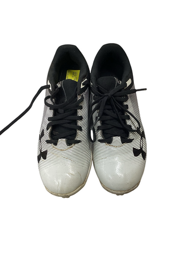 Used Under Armour BASEBALL CLEAT BB/SB Cleats White Junior 02 11613-S000168739
