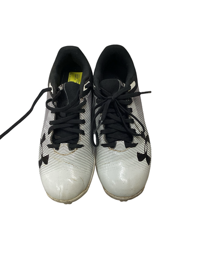 Used Under Armour BASEBALL CLEAT BB/SB Cleats White Junior 02 11613-S000168739