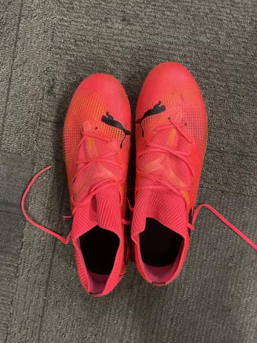 Used Puma Soccer Cleats Pink Senior 6.5 11614-S000222470