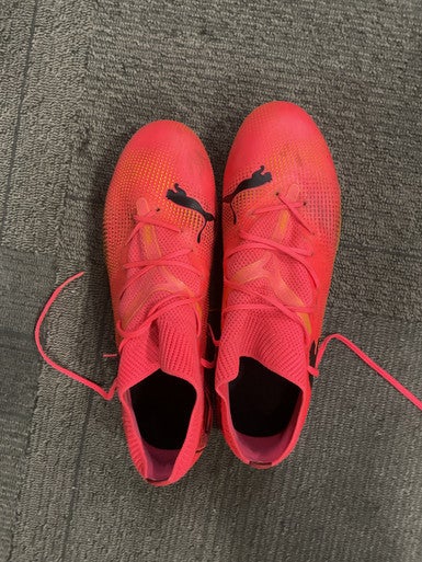 Used Puma Soccer Cleats Pink Senior 6.5 11614-S000222470