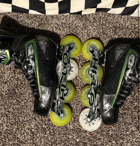 Mission Axiom T6 Inline Skates Regular Width Size 6.5 (Used)