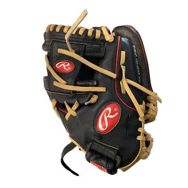 Used Rawlings SURE CATCH BB/SB Glove RH Throw Black 10 1/2" 11760-S000082688