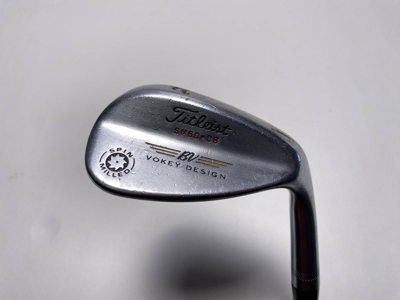 Titleist Vokey Spin Milled Lob Wedge LW 60* 8 DG Wedge Steel Mens RH