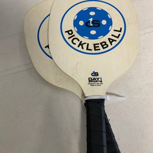 Used DAY 1 SPORTS WOOD Pickleball Racquet Brown 11823-S000034606