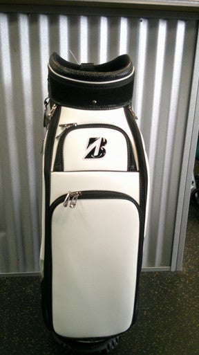 Used Bridgestone STAFF CART BAG Mens Cart Bag Grey 11868-S000065839