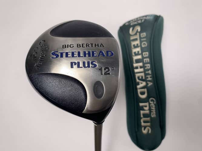 Callaway Steelhead Plus Driver 12* Big Bertha Gems Ladies RH HC Dent