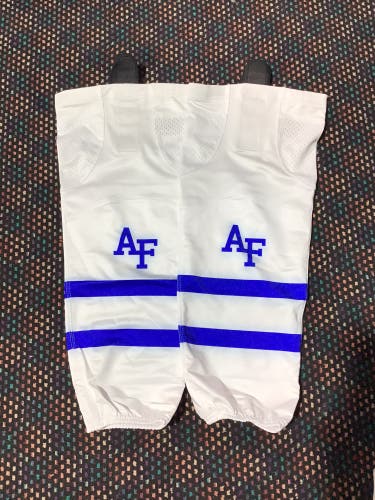 Air Force Academy White Senior Socks Pro Stock (New)