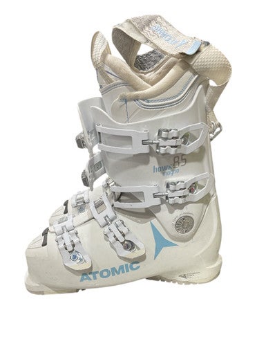 Used Atomic HAWX85 MAGNA Womens DH Ski Boot White 250 MP - M07 - W08 11847-S000029736