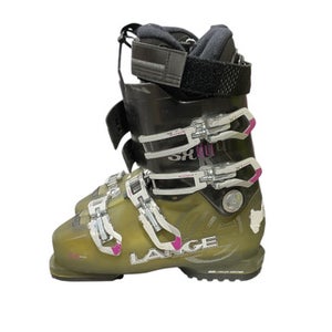Used Lange SX RTL Womens DH Ski Boot Grey 225 MP - J04.5 - W5.5 11847-S000029727