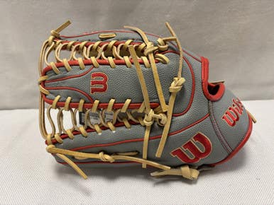 Used Wilson A2000 OT7 BB/SB Glove LH Throw Grey 12 3/4" 11490-S000266073