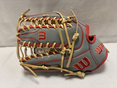 Used Wilson A2000 OT7 BB/SB Glove LH Throw Grey 12 3/4" 11490-S000266073