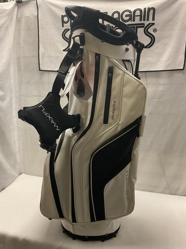 Used Maxfli HONORS Mens Stand Bag White 11490-S000266051