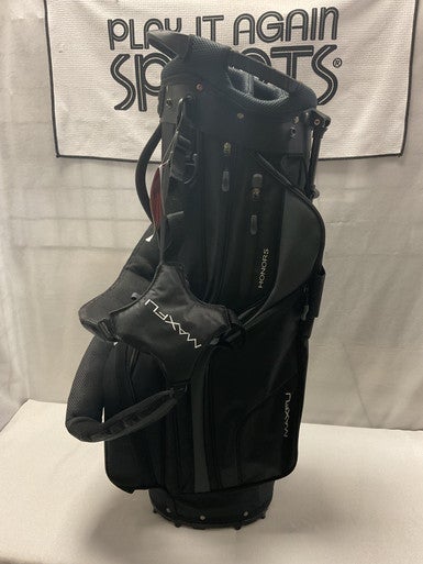 Used Maxfli HONORS Mens Stand Bag Black 11490-S000266047
