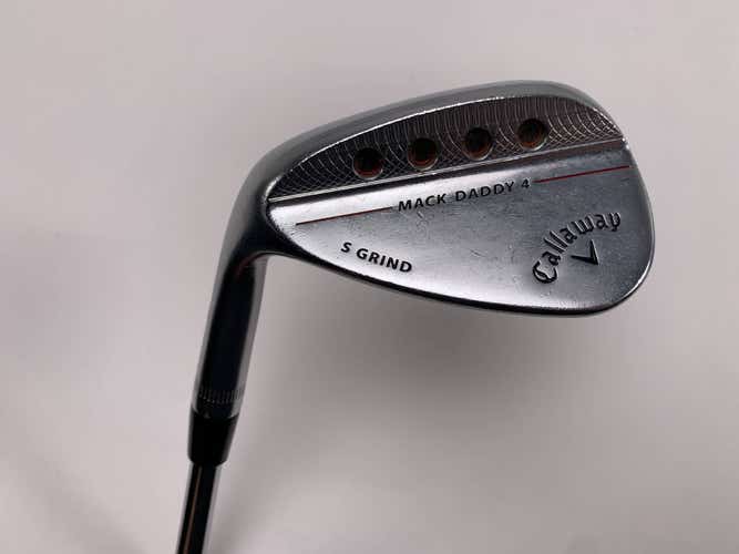 Callaway Mack Daddy 4 Chrome Gap Wedge GW 50* 10 S-Grind DG S200 Mens LH