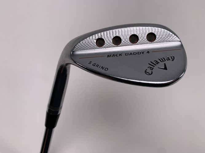 Callaway Mack Daddy 4 Chrome Lob Wedge LW 60* 10 DG S200 Tour Issue Mens LH