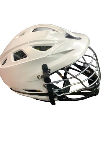 Used Cascade R Lacrosse Helmet White One Size 10743-S000468894