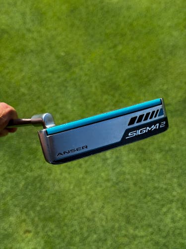 Black Unisex Ping Sigma 2 Anser Blade Left Hand Putter 34" (Used)