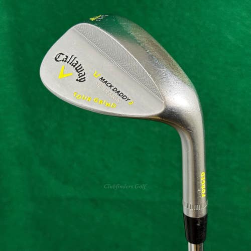Callaway Mack Daddy 2 Forged Chrome 58-9T 58 Lob Wedge Factory Stepped Wedge