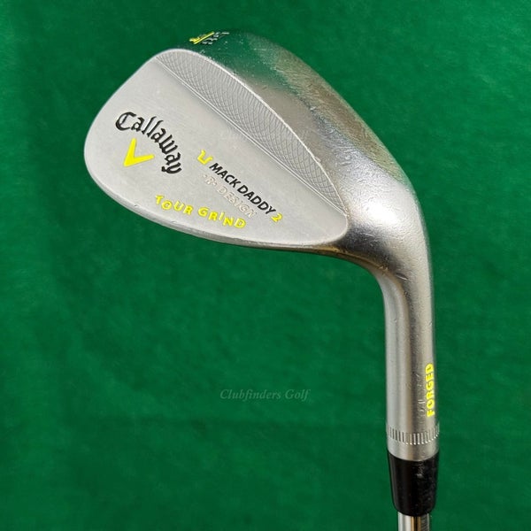 Callaway Mack Daddy 2 Forged Chrome 58-9T 58 Lob Wedge Factory Stepped Wedge