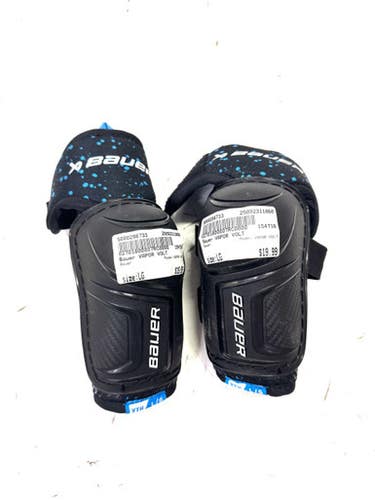 Used Bauer VAPOR VOLT Youth Elbow Pads LG 11860-S000298733